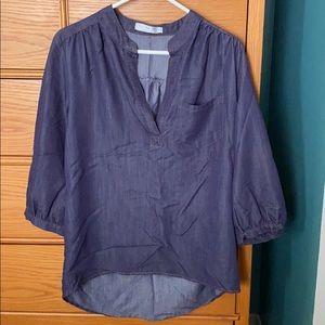 Denim blouse sz Small